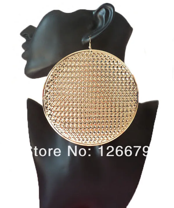 Женские круглые серьги в стиле хип хоп|earrings fashion|big earings fashion jewelrylarge earrings |