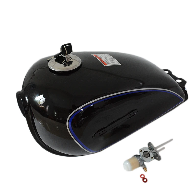 Топливный бак для SUZUKI GN250 GN 250 Черный винтажный масляный контейнер|fuel gas tank|gas tankgas