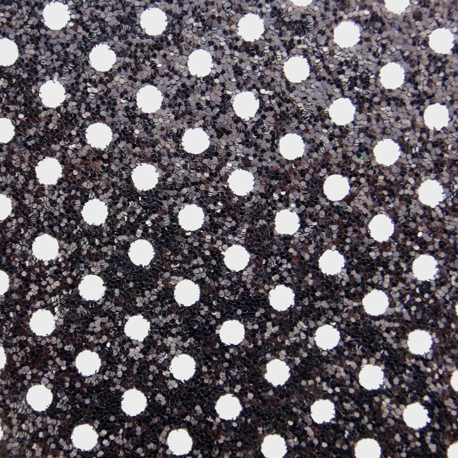 20CM*34CM Polka Dots Glitter Fabric Faux Leather Sheets For Bows Handmade Decoration Crafts Materials Bag Shoes Accessories