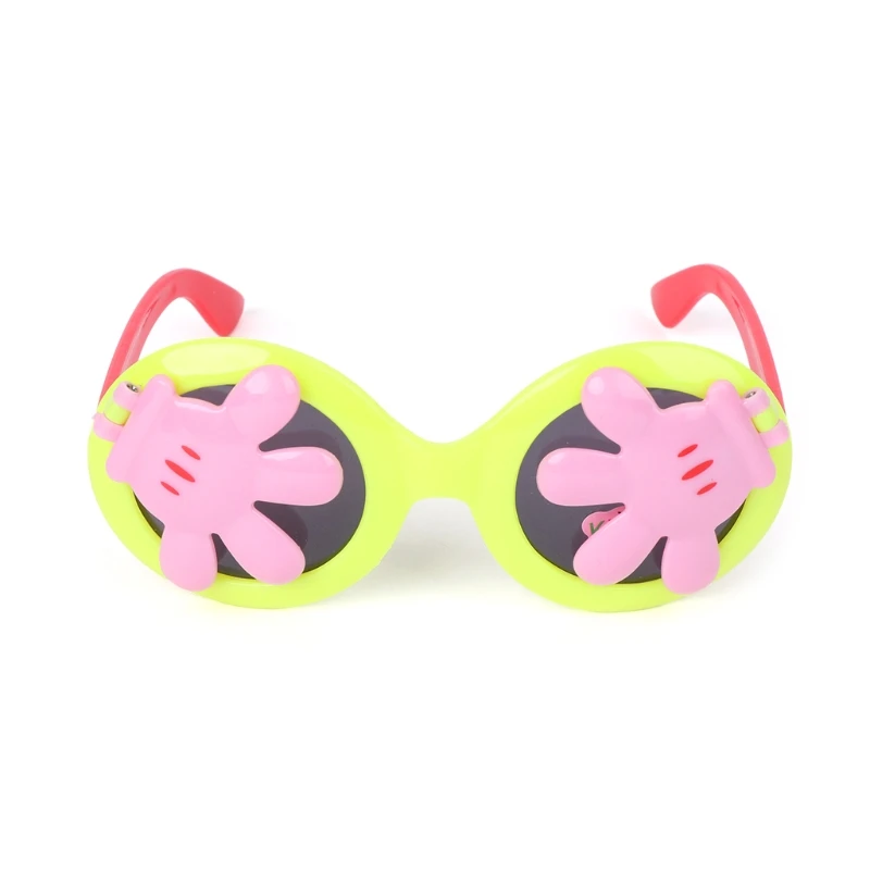 2018 NEW Kids Sunglasses Children Lovely Cartoon Palm Cover Glasses Fashion UV400 Gifts | Аксессуары для одежды