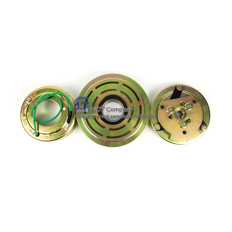 

Sanden SD507 5H11 Clutch Assembly, 125mm, 2 Groove Pulley, A belt, 12V 24V