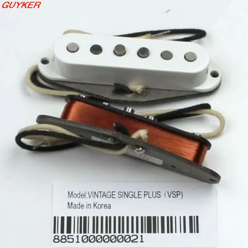 Винтажные пикапы для электрогитары single plus три одиночных белых алюминиевых