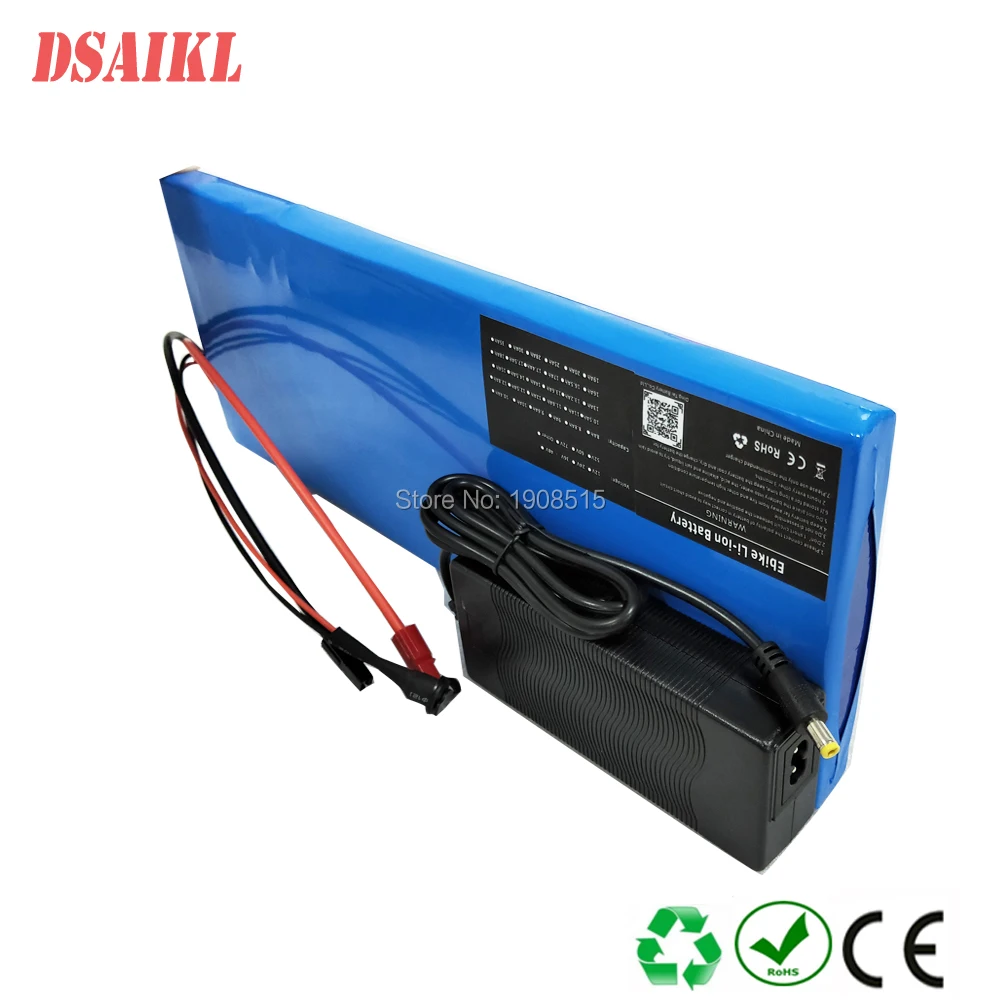 EU AU US NZ no tax заказной 36v 14ah 250W 500W литий ионный аккумулятор с зарядным устройством