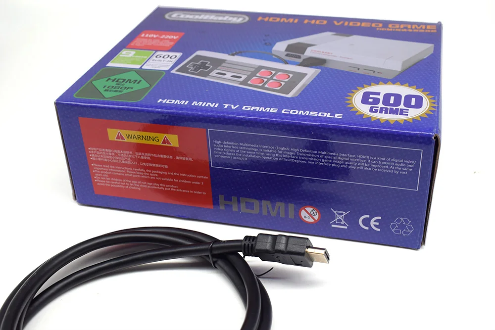 100 шт. HDMI выход Ретро Классический Портативный игровой плеер семейная ТВ видео