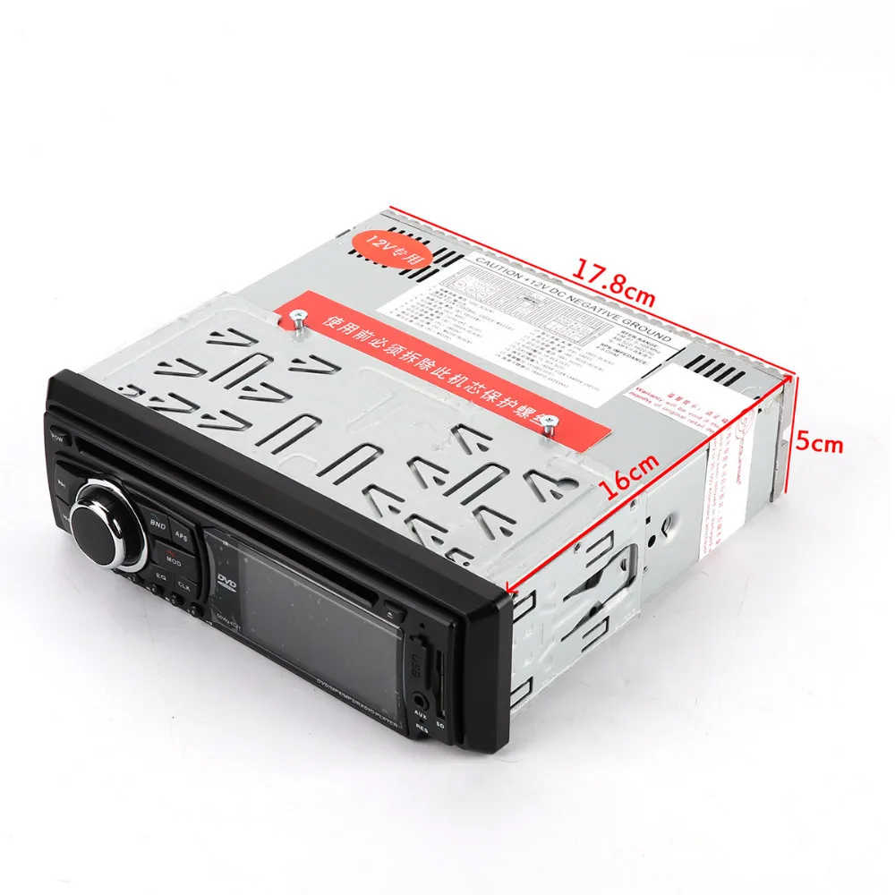 TAIHONGYU 3 &quot1 DIN стерео S 6303DTB радио в тире DVD/VCD/CD/MP3/MP5 Bluetooth FM Aux|Автомобильные