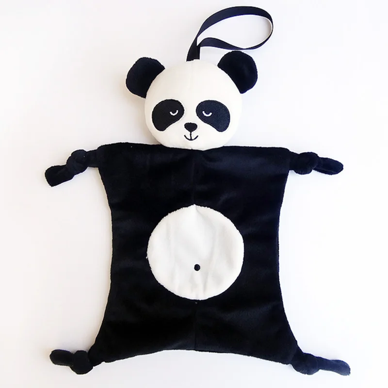 

Animal Playpen Elephant Rabbit Panda Newborn Blankie soothing towel Baby Toys Infant Baby Gift Soft Soothe Towel Playpen Toy -30