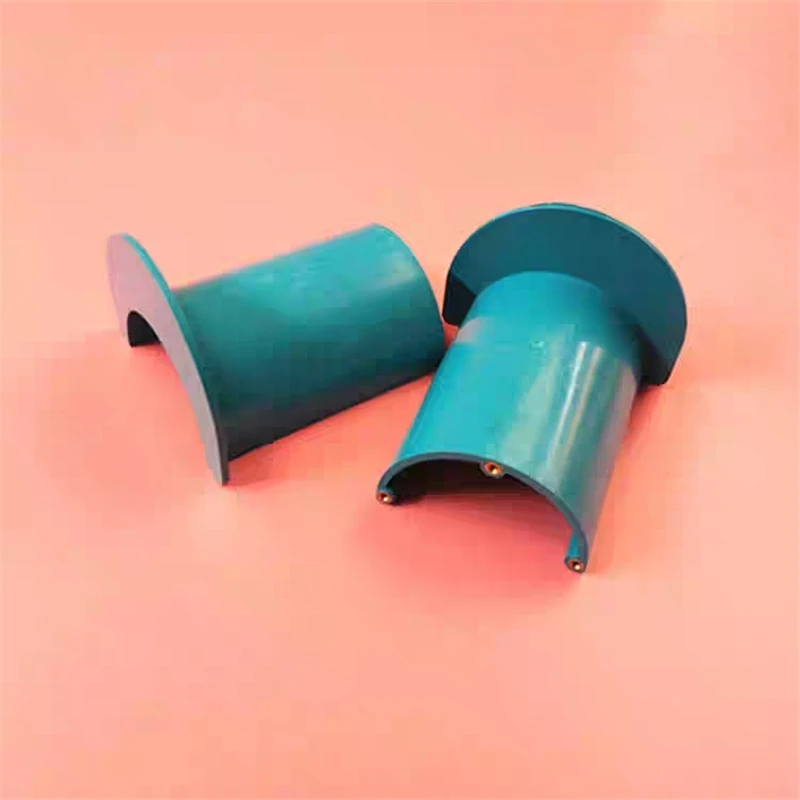 30pcs Half Round Spool 100mm high Fiber cable management fiber optic drum cable storage ABS Cable Pulling/Routing Zone ELINK