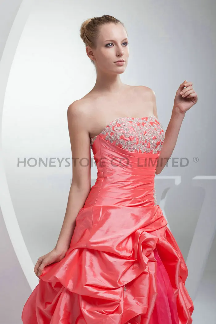 Cheap Prom Dresses Under Quinceanera Dress Corset Quince Built-In Bra Sleeveless Appliques A-Line Floor-Length Co 2015 Discount | Свадьбы и