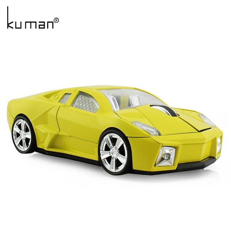 Kuman Wireless Mouse 2.4G Computer Foldable Travel Notebook Mute Mini Mice USB Nano Receiver for Laptop Desktop YLM-B007 | Компьютеры и