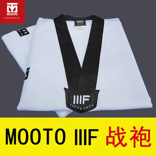 Одежда Mooto для начинающих одежда тхэквондо dobok с V образным вырезом MOOTO костюм