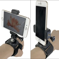 hand wrist arm leg straps 360 degree rotation mount for iphone huawei samsung xiaomi phone gopro hero 8 7 6 4 yi action camera