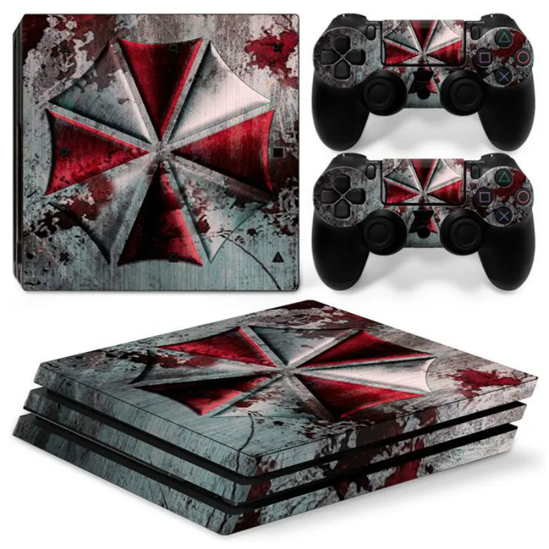 Съемная Виниловая наклейка для PS4 Pro консоль и контроллер защитные наклейки для sony Playstation 4 Pro