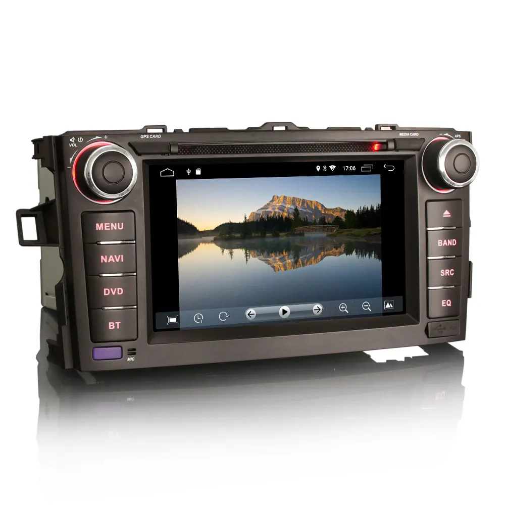 Erisin ES2917A 7 "автомобильный мультимедийный плеер авто радио Android 9 0 DAB + DVR OBD GPS для
