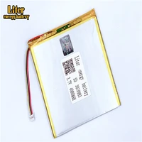 plug 1 0 4p 3 7v 3010983 3011085 4000mah polymer lithium li po rechargeable battery for mp5 gps dvd e book tablet pc video gamey