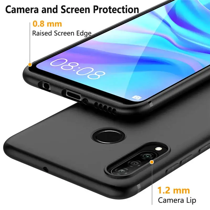 Чехол для Huawei nova 4e чехол силиконовый телефона из ТПУ Nova4e MAR LX1M мягкий 6