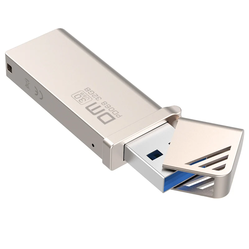 Флеш накопители DM PD068 16 ГБ 32 64 128 256 металлические высокоскоростные USB 3 0 для записи