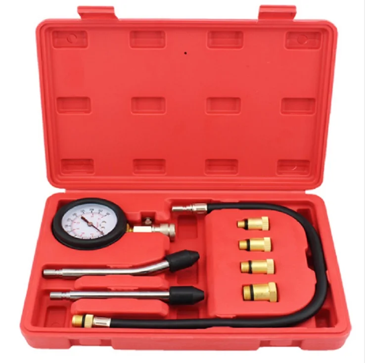 NEW Petrol Engine Compression Tester Kit Set For Automotive Pressure gauge | Инструменты