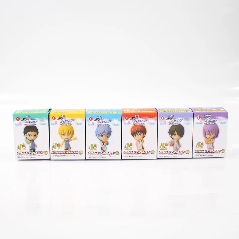 6 шт./лот 7 см аниме баскетбольный куроко Kuroko no Basuke Edition ПВХ экшн фигурка корзина