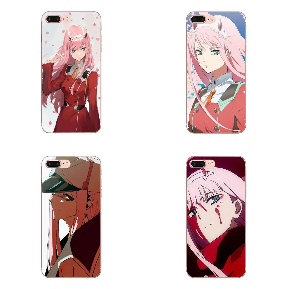 ТПУ телефон для Xiaomi Redmi Note 2 3 3S 4 4A 4X 5 5A 6 6A Pro Plus Zero Two Darling in the FranXX|Бамперы| |