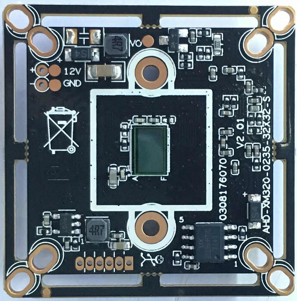 Diske 2.0MP AHD плата камеры CCTV камера модуль 1/3 ''датчик изображения 2235 + XM320 HD