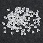 120 шт.лот, прозрачные силиконовые резиновые сережки, затычки для ушей, шпильки для сережек, затычки для ушей, аксессуары для ювелирных изделий DIY