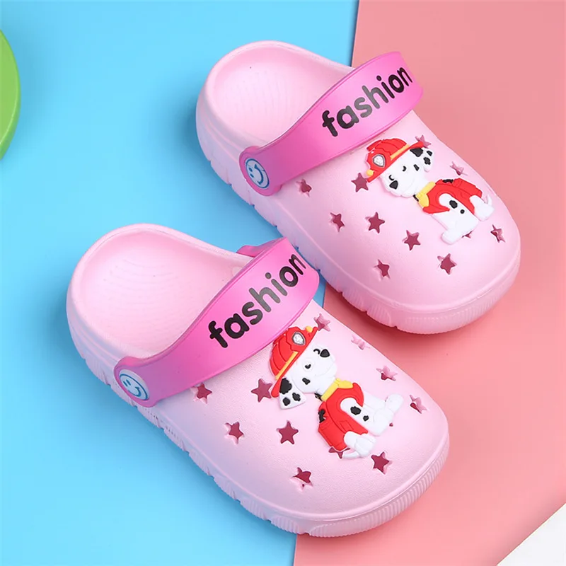 PAW PATROL/2019 летняя детская обувь удобные мягкие детские сандалии для мальчиков и