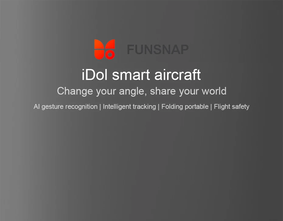 Funsnap iDol FPV RC Дрон 4K gps Квадрокоптер Профессиональный Дрон камера HD 1080P AI жесты для Xiaomi Youpin 4K камера дроны