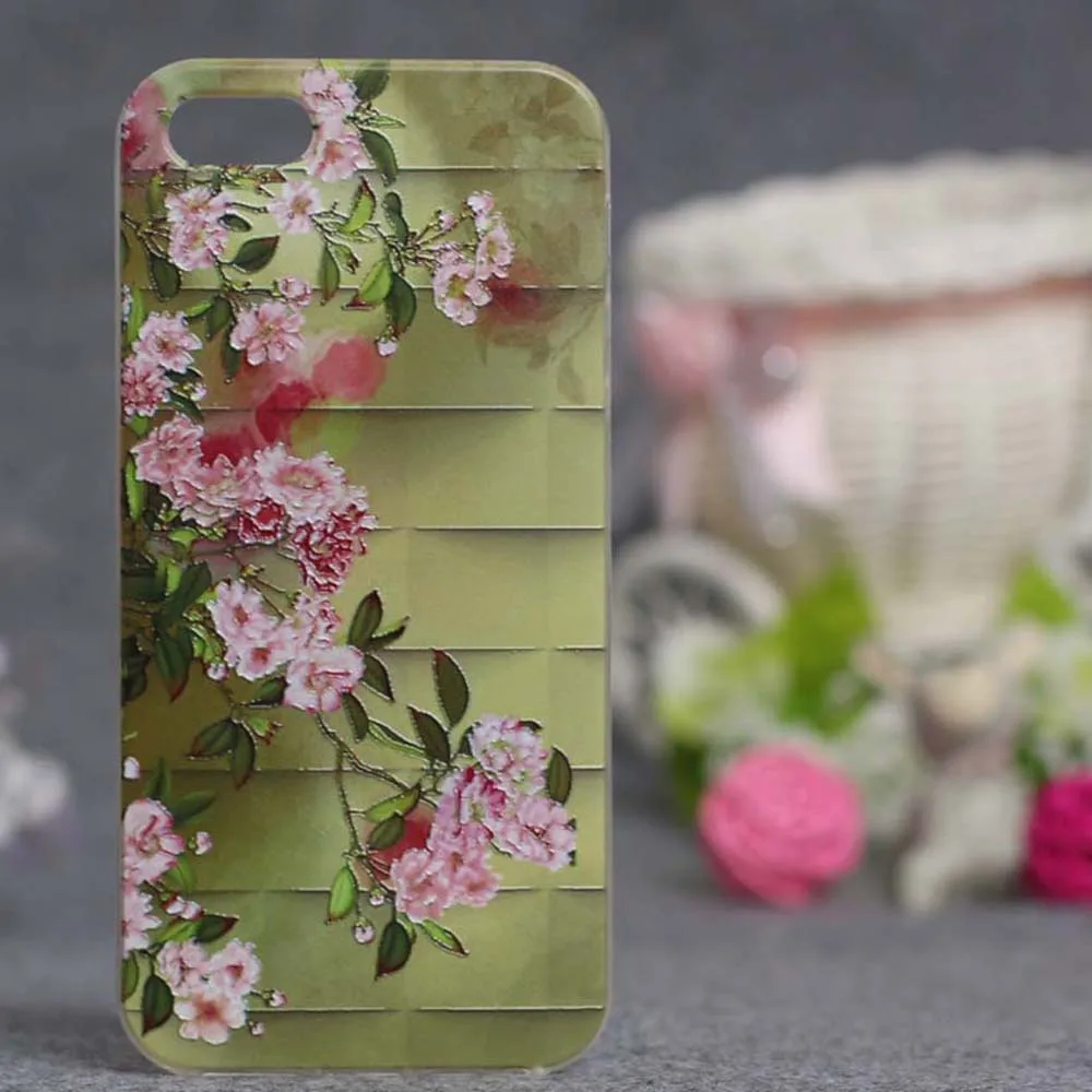 Силиконовый чехол с мультяшным принтом для iPhone 5s 5 мягкий из ТПУ 5SE защитный