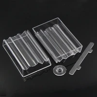 bead roller for jewelry making perfect polymer clay beads rectangle transparent storage box case 10 2cm x 6 4cm x 1 9cm2sets