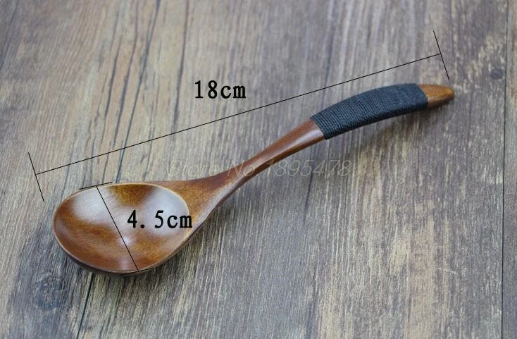 Colher 50 шт. изысканный прекрасный Экологичные японский посуда ручка Кофе