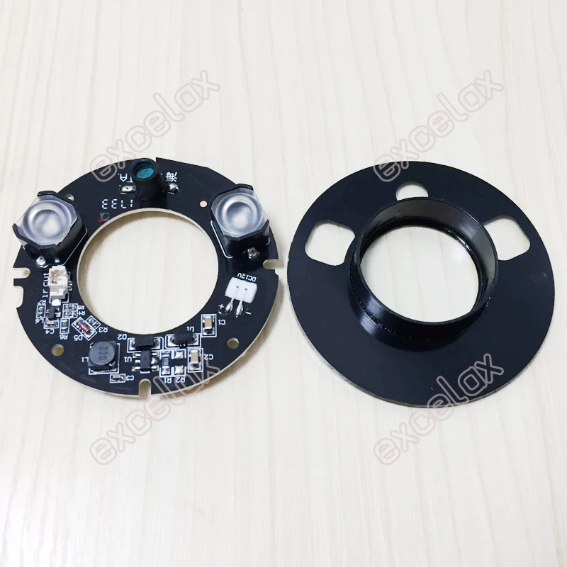 5 светодио дный шт./лот 2x LED массив ИК м ~ 20 круглая плата блока управления