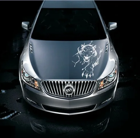 3 Размеры много Цвета Универсальный Автомобильный стикер для укладки капот