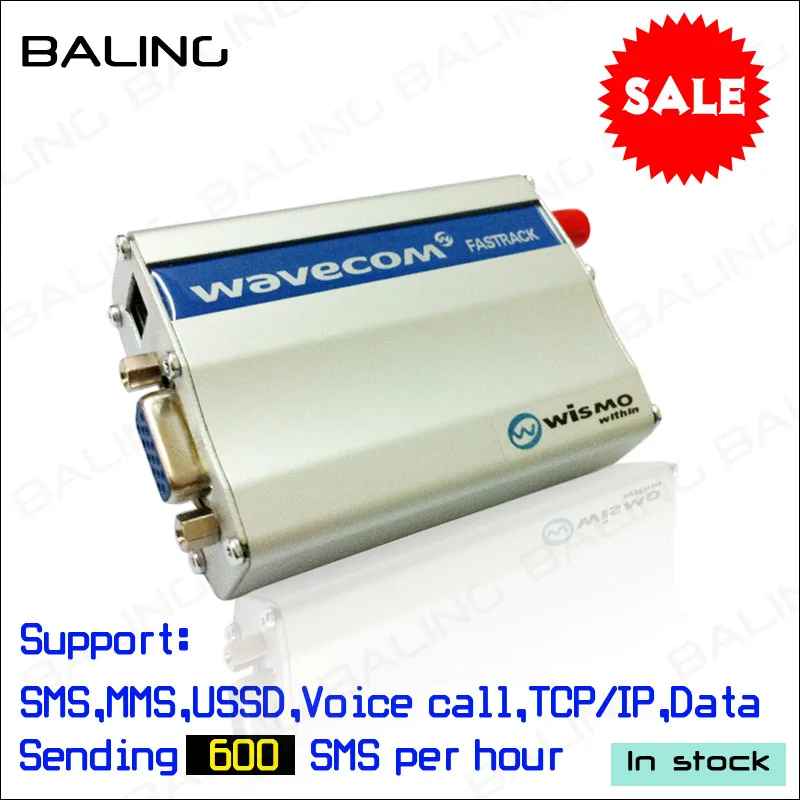 M1306B отправки смс модема wavecom fastrack GSM/GPRS модем | Компьютеры и офис