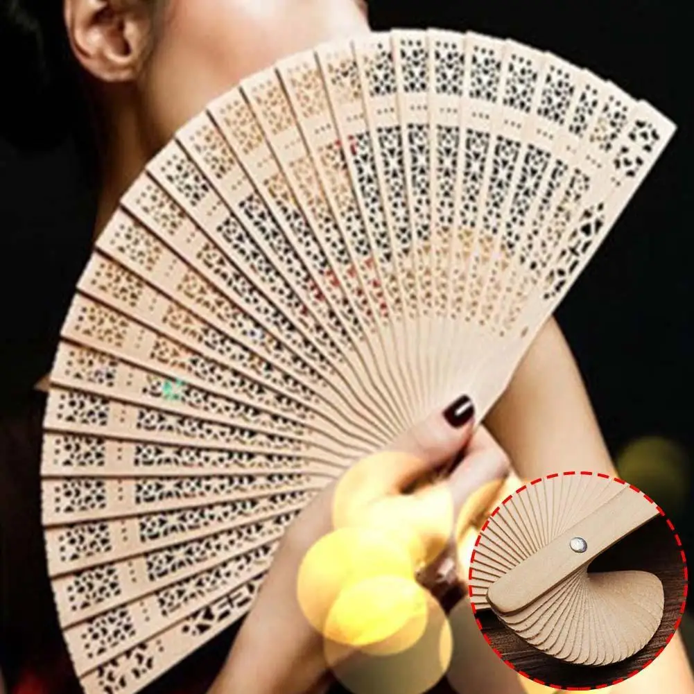 Китайский стиль ручной вентилятор для летних случаев ароматное украшение дома 20