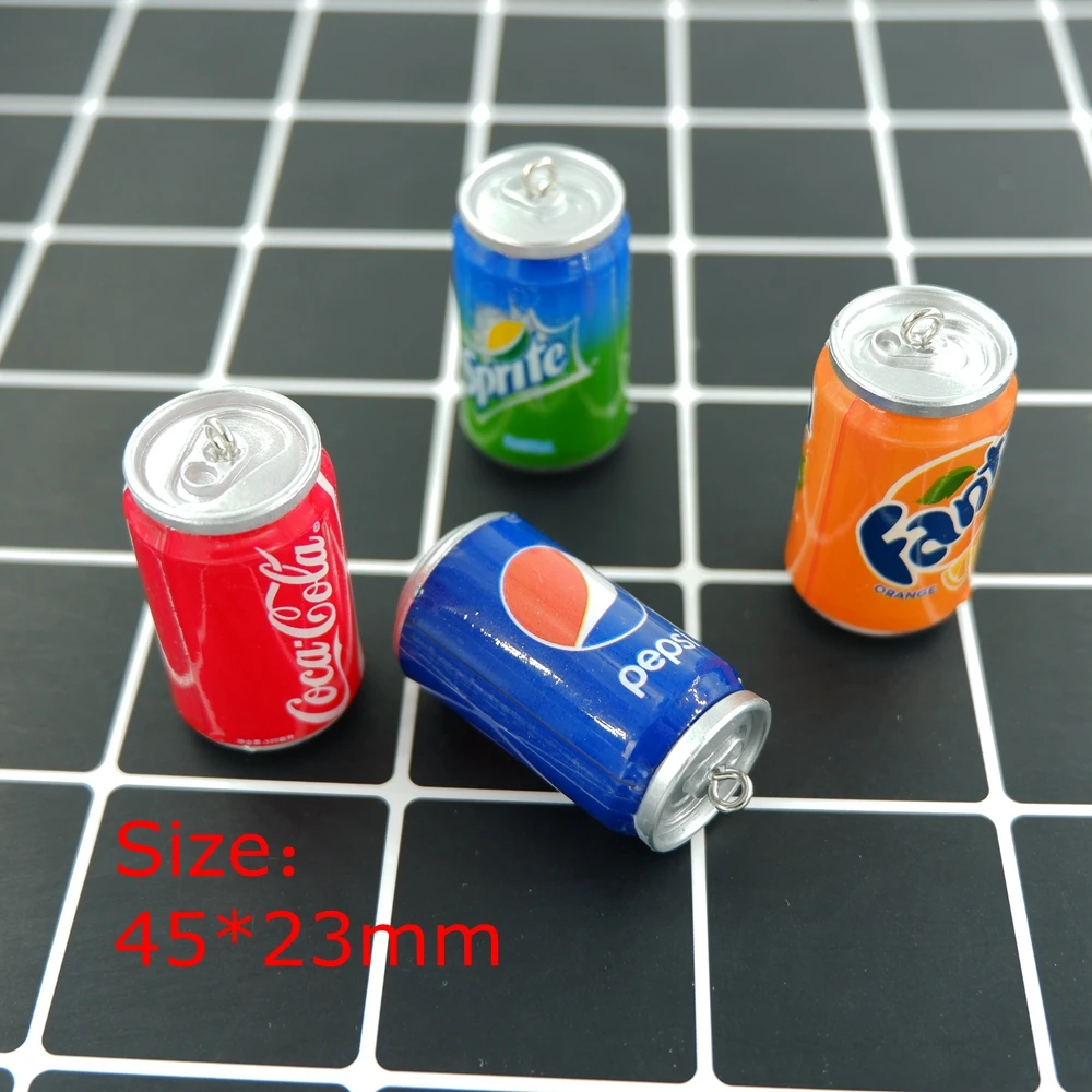 Kawaii Cola имитация напитка кабошоны из смолы для рукоделия diy чехол мобильного