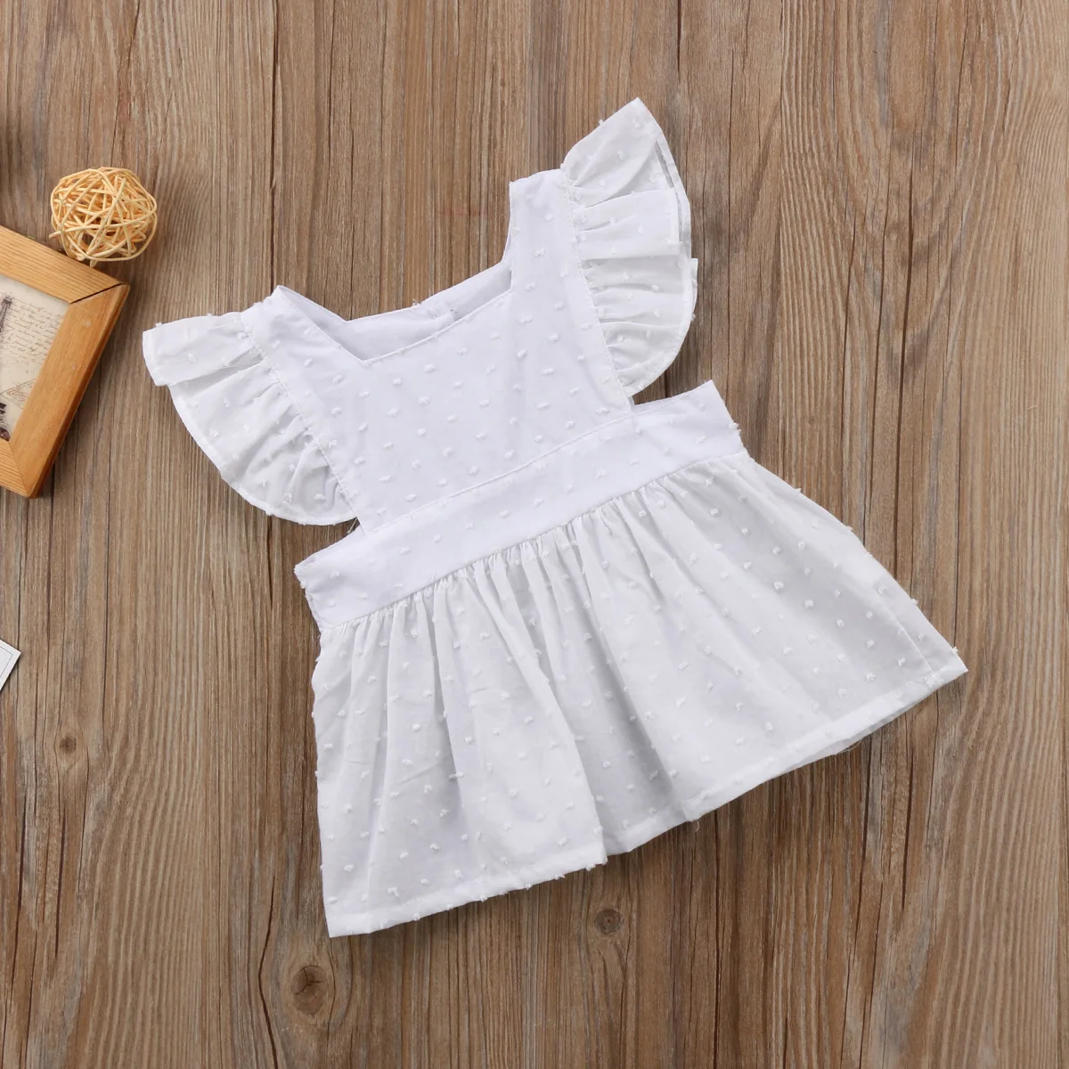 Летнее платье рубашка для новорожденных с оборками|white girls top|tops clothingkids kids |