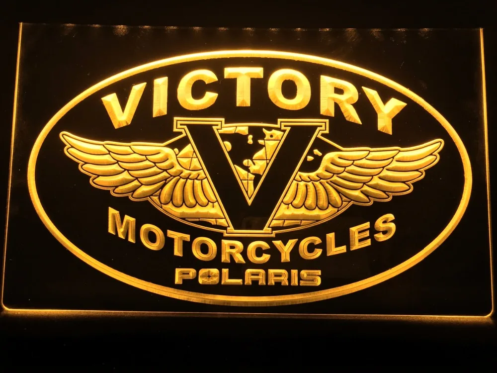 Аксессуары для мотоциклов R084 Victory светодиодные неосветодиодный вывески пива