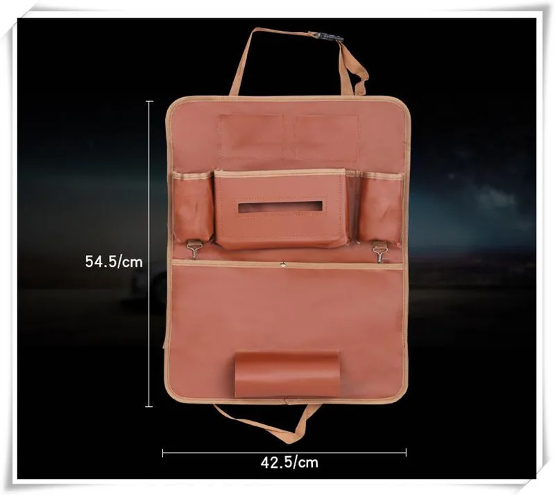 

Car Styling Seat Storage Bag Stickers For peugeot 308 prius kia sportage 2015 Passat b7 golf 4 5 7 volvo xc60 skoda octavia a7