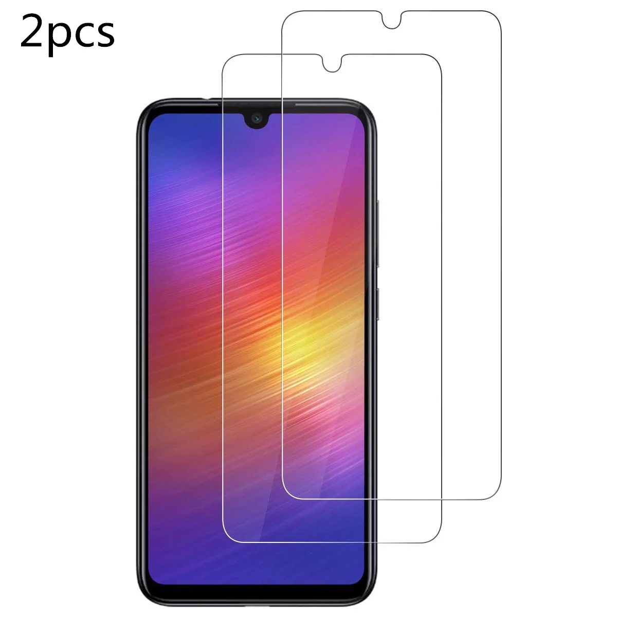 2 шт. закаленное стекло для Xiaomi Mi 8 A1 A2 Lite Redmi K20 6A 7A Note 7 6 5 Pro Xiomi глобальная защита