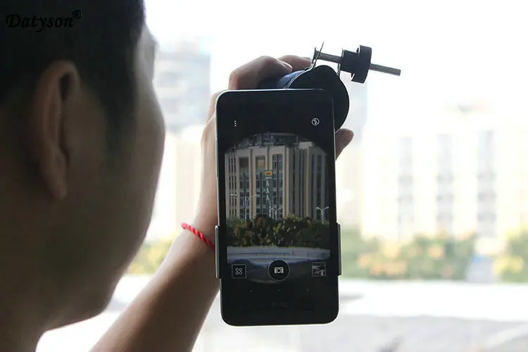 Новый металлический астрономический телескоп соединяющий держатель мобильного