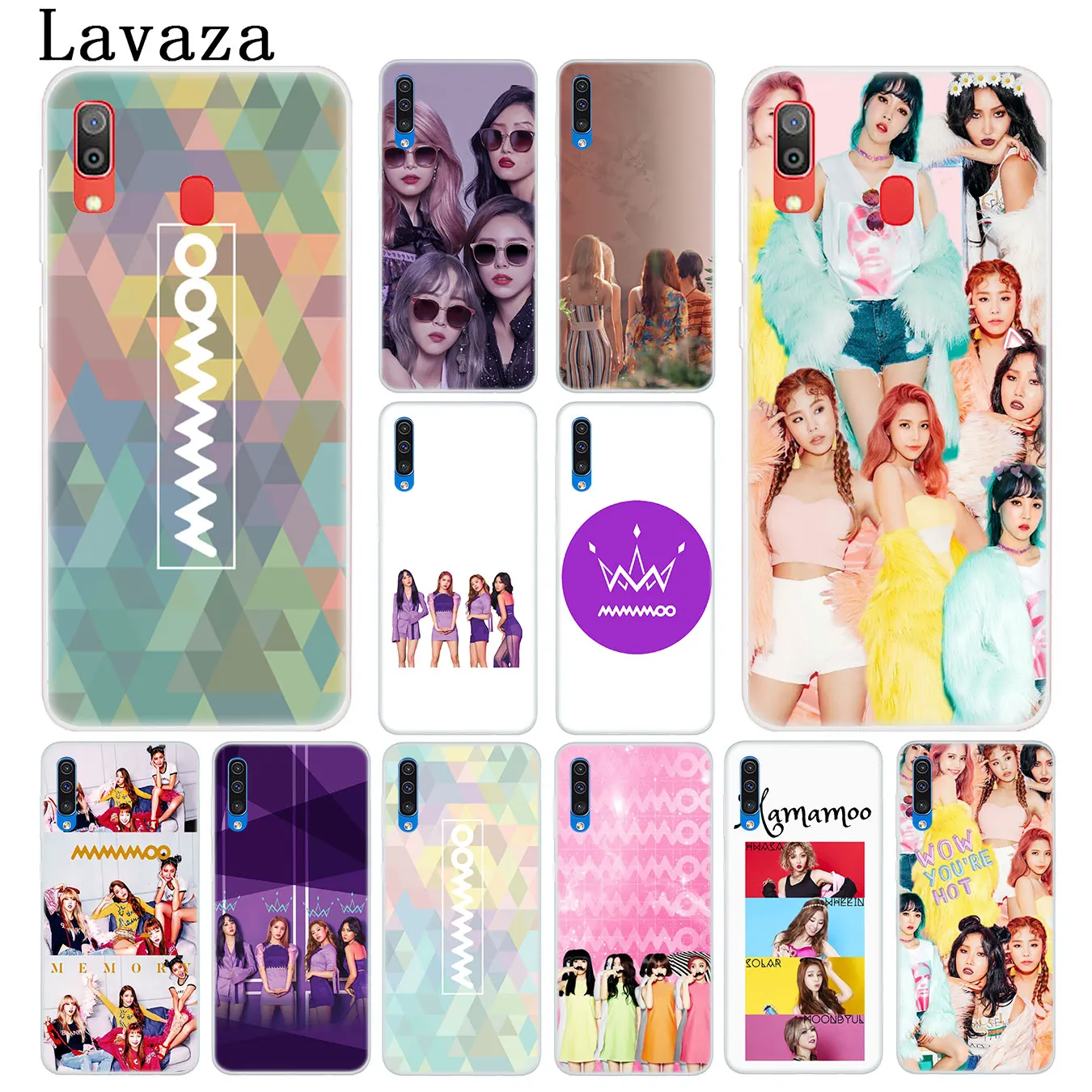 Чехол для телефона Lavaza kpop music MAMAMOO жесткий прозрачный чехол Samsung Galaxy A10 A20 A30 A40 A50 A60