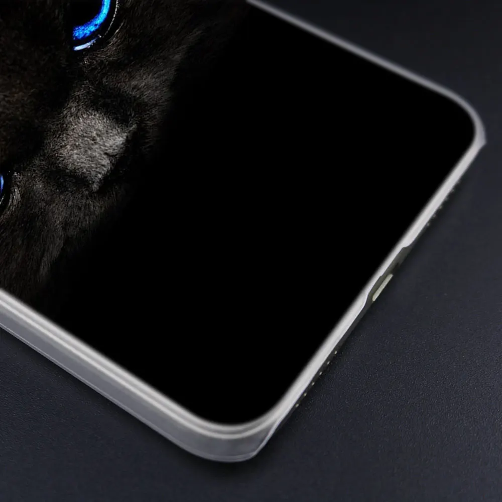 Модный чехол MLLSE с кошачьими глазами черного и синего цвета для Huawei NOVA 3 3i 4 Honor V20 8X