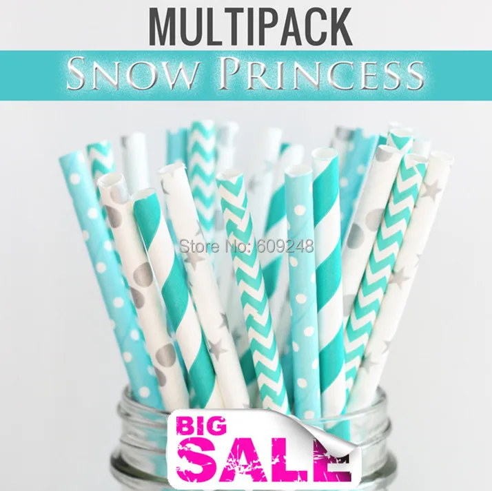 125 шт. смешанных цветов Снежная принцесса замороженная фотография водная полоса