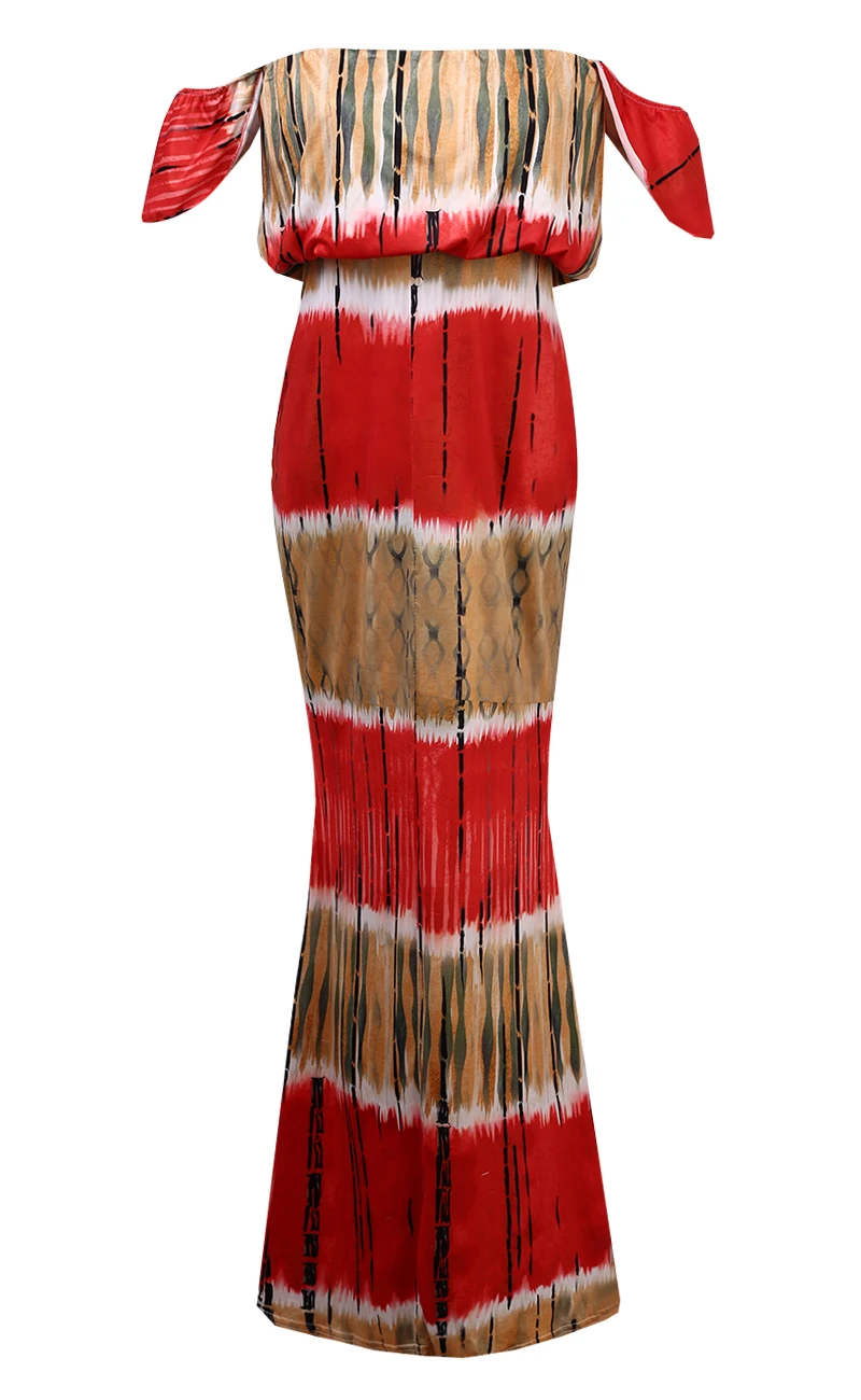 2018 Для женщин цветочные платья летние пляжные Boho оборками вечерние платье с