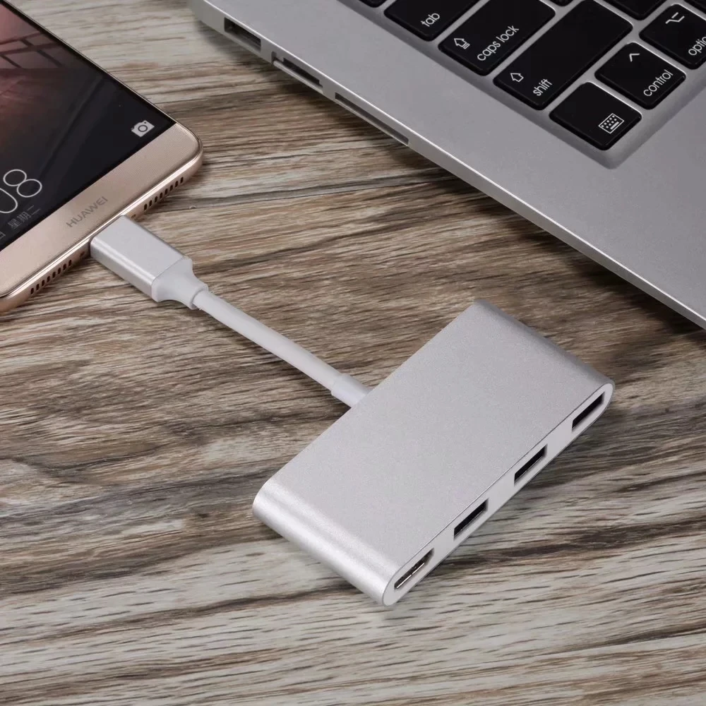 Тип usb C HDMI 4 K кабель Thunderbolt 3 к для MacBook samsung Galaxy S10/S9/S8 huawei Коврики 20/10 P20 Pro USB