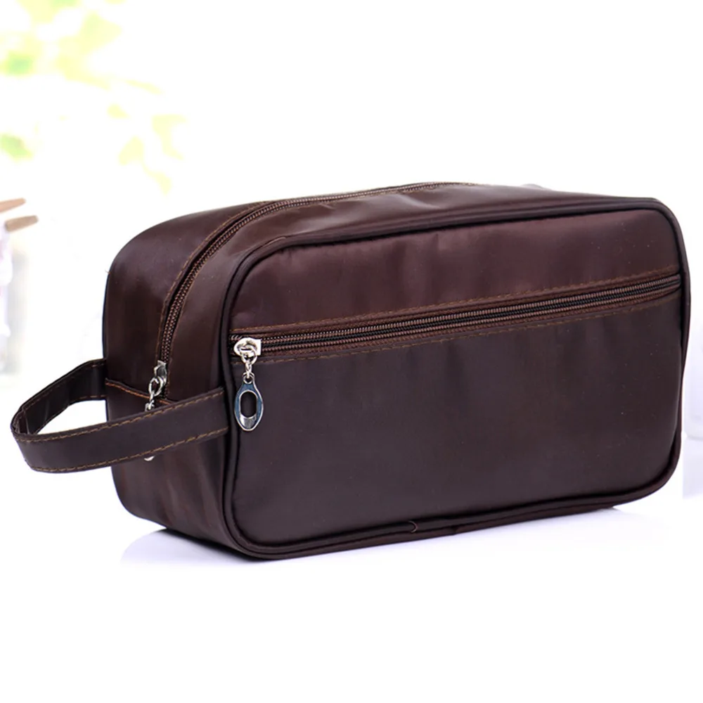 Дорожная Водонепроницаемая Мужская туалетная сумка из нейлона на молнии