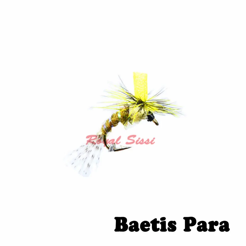 5 шт. приманка для ловли нахлыстом сухие флисовые 16 # Baetis parachute ручная подвязка