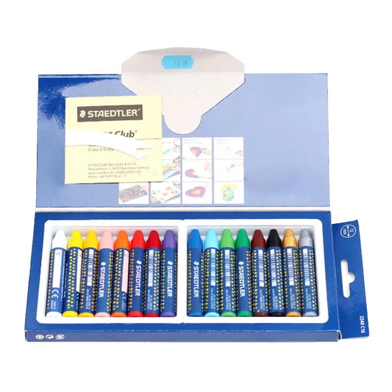 Масляная Пастельная ручка STAEDTLER 2240 C16 12 мм 16 цветов для художников студентов
