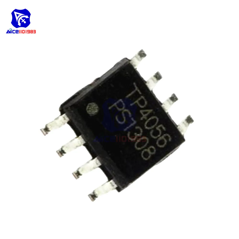 Чипы IC TP4056 4056 SOP 8 50 шт./лот контактов SMD SMT литиевая батарея Зарядка оригинальная