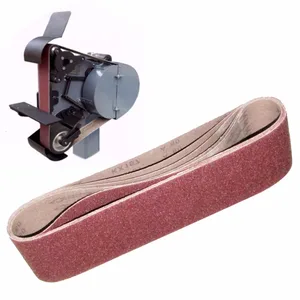 4 шт. Мощность Dremel Аксессуары 100x915 мм абразивные шлифовальные зернистостью 40 60 80 120 оксид алюминия шлифовальный Ремни